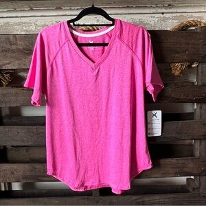 🟠NWT GAME TIME Activewear Top in Pink Sz 1X